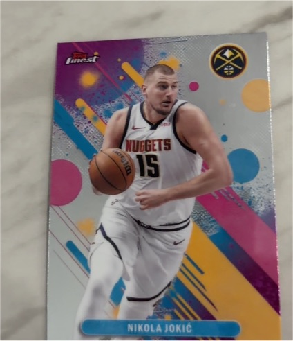 2025-26 Topps Finest #60 Nikola Jokić — front