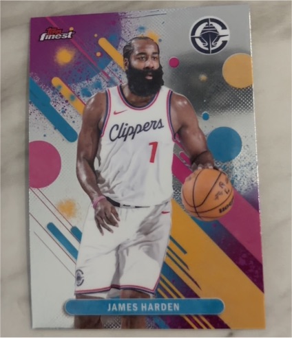 2025-26 Topps Finest #78 James Harden — front