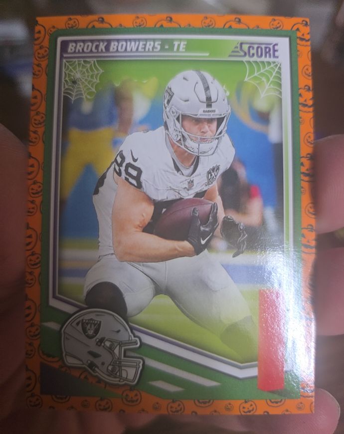 2025 Score-A-Treat #36 Brock Bowers — front