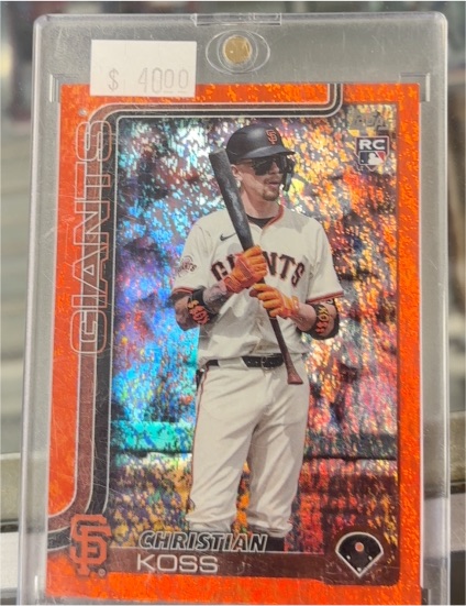 2025 Topps Update #US174 Christian Koss — front