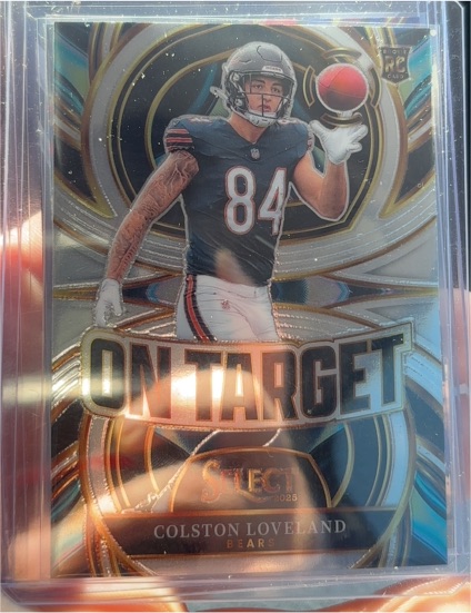 2025 Panini Select #6 Colston Loveland On Target — front