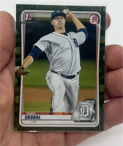 2020 Bowman Prospects #BP-108 Tarik Skubal — front