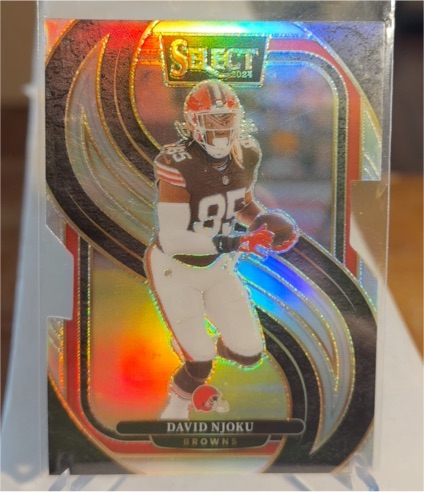 2024 Panini Select Premier Level #145 David Njoku — front