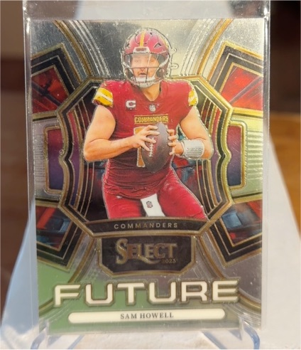 2023 Panini Select #FUT-SHO Sam Howell Future — front