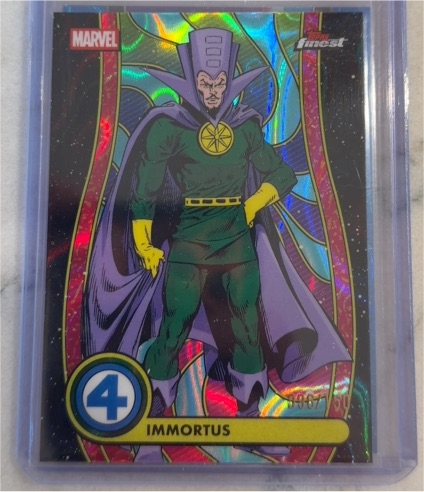 2026 Topps Finest Fantastic Four #23 Immortus — front