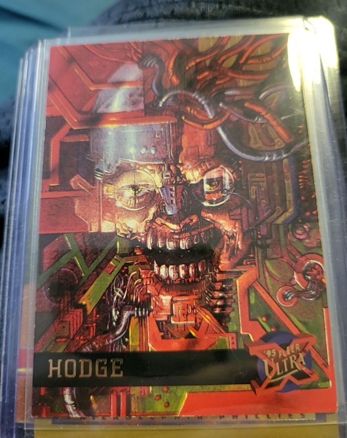 1995 Fleer Ultra X-Men #24 Hodge — front