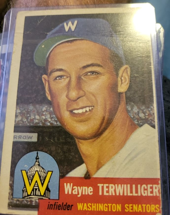 1953 Topps #159 Wayne Terwilliger — front