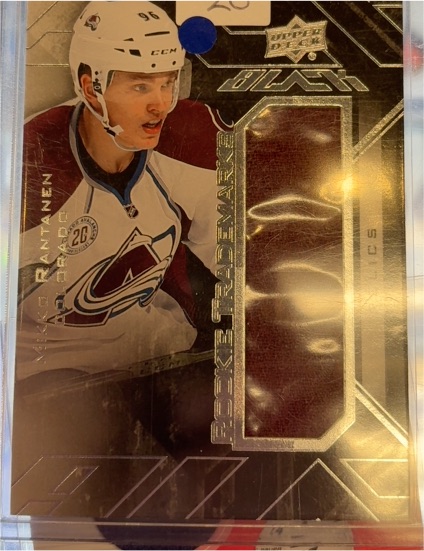 2016-17 Upper Deck Black Star Trademarks Relics #TR-TB Tyson Barrie — front