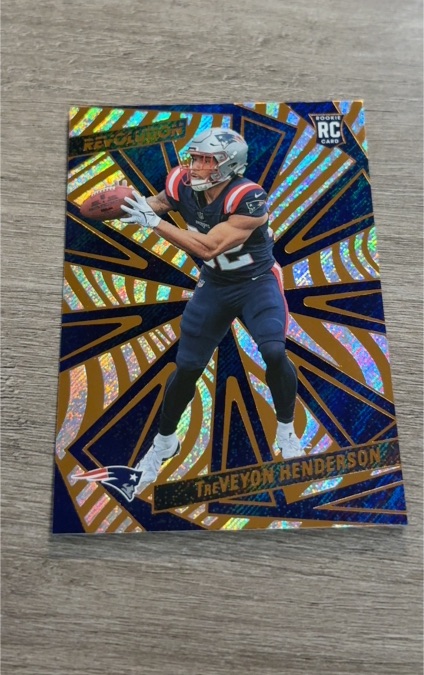 2025 Panini Revolution #244 TreVeyon Henderson — front