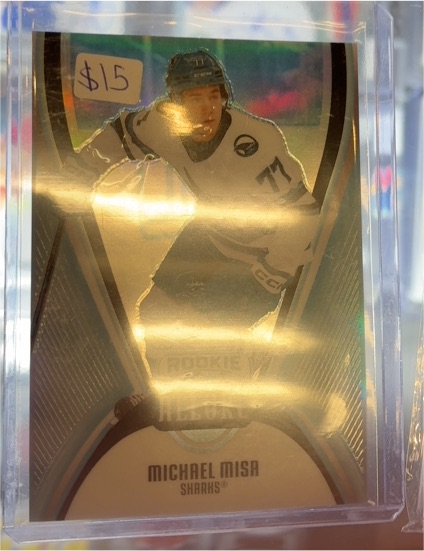 2025-26 Upper Deck Allure Extended Rookies #AR-MM Michael Misa — front
