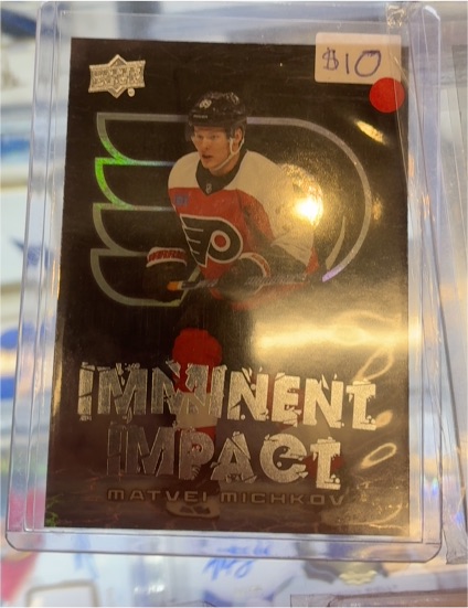 2024-25 Upper Deck Overtime Imminent Impact Matvei Michkov — front