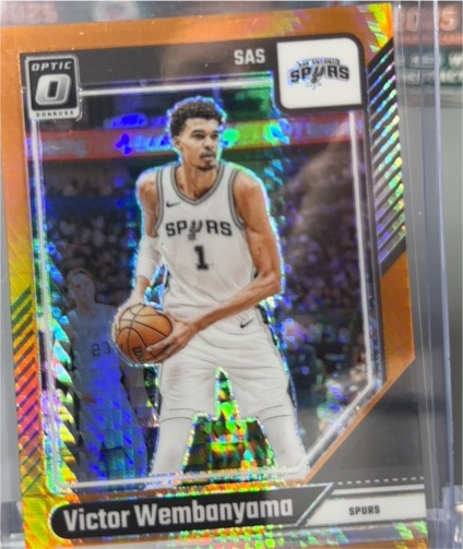 2024-25 Panini Donruss Optic #45 Victor Wembanyama — front