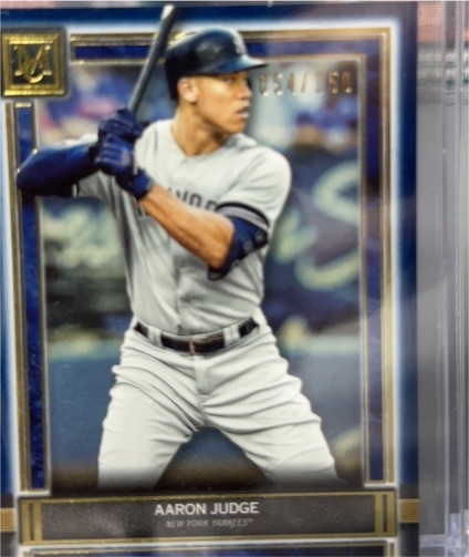 2020 Topps Museum Collection #12 Aaron Judge — front
