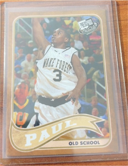 2005 Press Pass Old School #OS25 Chris Paul — front