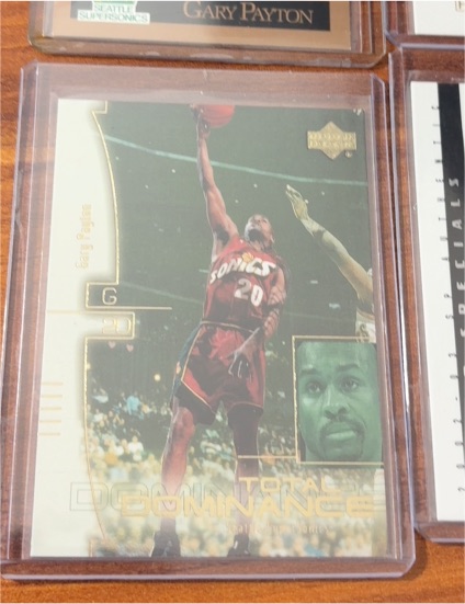 2000-01 Upper Deck Total Dominance #TD2 Gary Payton — front