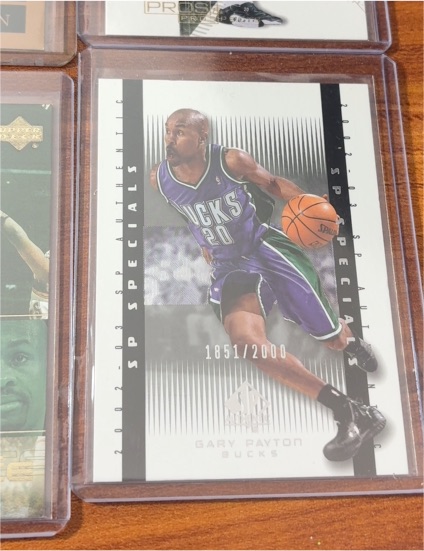 2002-03 Upper Deck SP Authentic SP Specials #130 Gary Payton — front