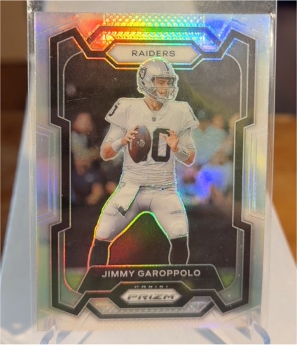 2023 Panini Prizm #176 Jimmy Garoppolo Silver — front