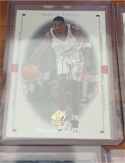 1998-99 Upper Deck SP Authentic #38 Scottie Pippen — front