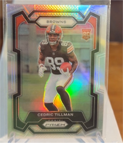 2023 Panini Prizm #321 Cedric Tillman — front