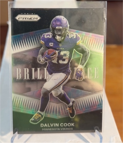 2021 Panini Prizm #B-12 Dalvin Cook Brilliance — front