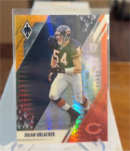 2021 Panini Phoenix #25 Brian Urlacher Fire Burst — front