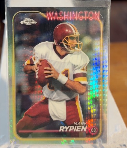2024 Topps Chrome #198 Mark Rypien — front