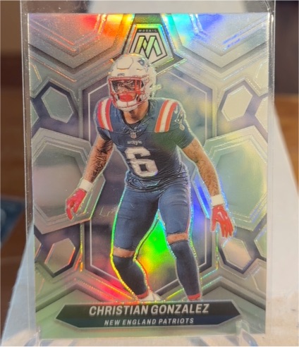 2024 Panini Mosaic #154 Christian Gonzalez — front
