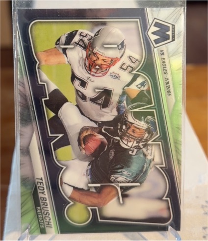 2023 Panini Mosaic #B-TDB Tedy Bruschi Bang! — front