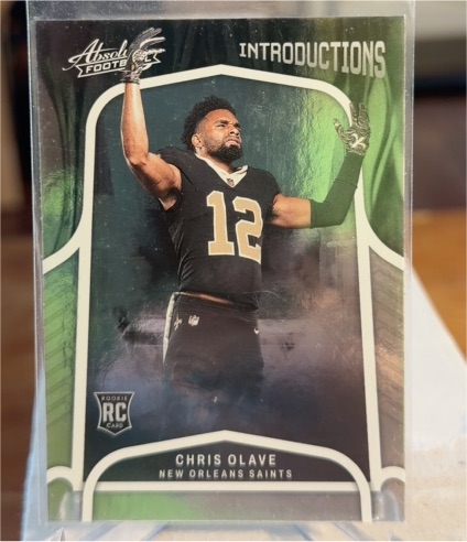 2022 Panini Absolute Introductions #INT-8 Chris Olave — front