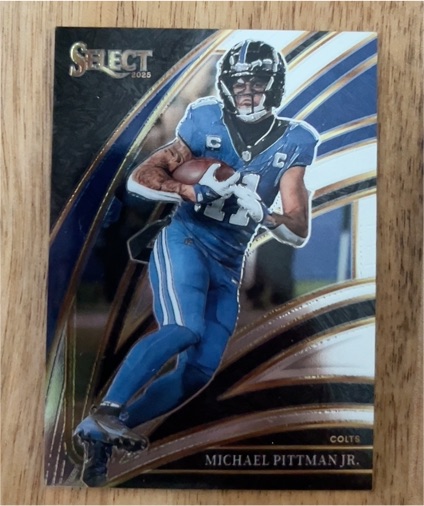 2025 Panini Select #231 Michael Pittman Jr. — front