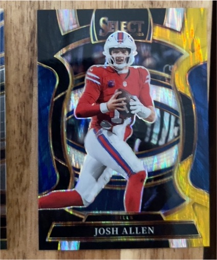 2025 Panini Select #86 Josh Allen — front