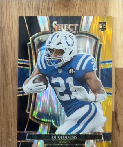 2025 Panini Select #131 DJ Giddens — front