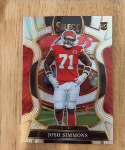 2025 Panini Select Concourse #8 Josh Simmons — front