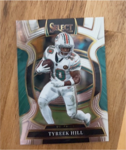 2025 Panini Select #83 Tyreek Hill — front