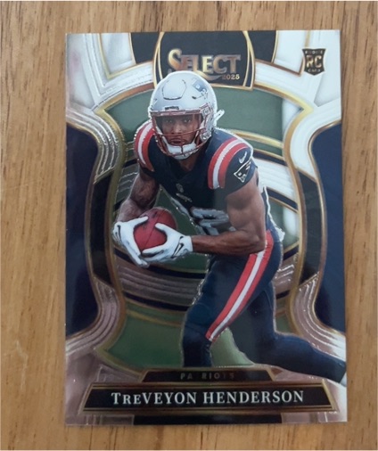 2025 Panini Select #78 Treveyon Henderson — front