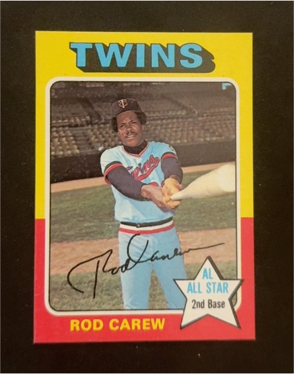 1975 Topps #600 Rod Carew — front