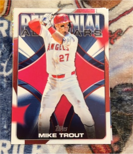 2026 Topps Series 1 #PAS-1 Mike Trout — front