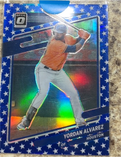 2021 Panini Donruss Optic #177 Yordan Alvarez — front
