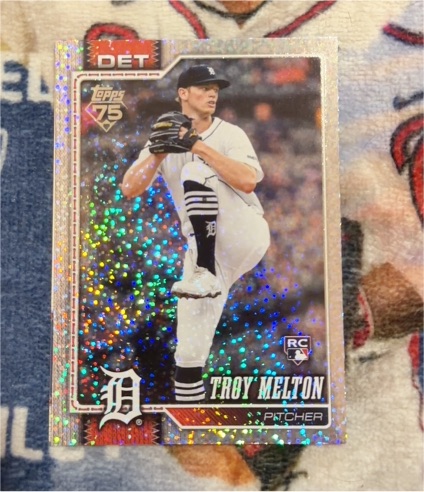 2026 Topps Series 1 #212 Troy Melton — front