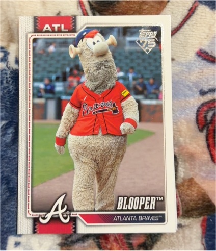 2026 Topps #M-23 Blooper Atlanta Braves — front