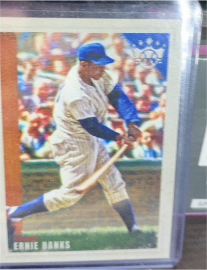 2022 Panini Diamond Kings #19 Ernie Banks — front