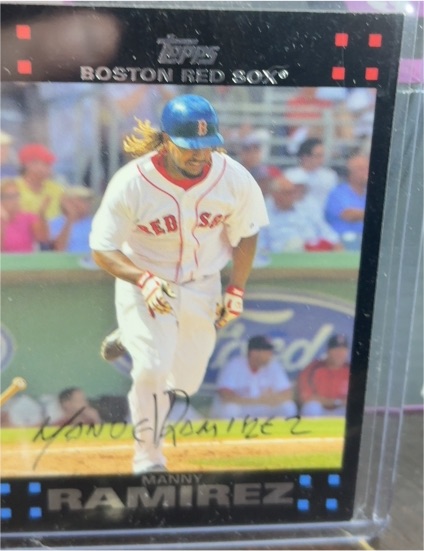 2007 Topps #315 Manny Ramirez — front