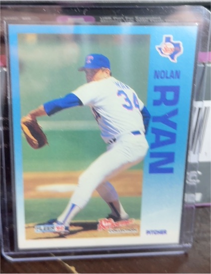 1992 Fleer Citgo The Performer #1 Nolan Ryan — front
