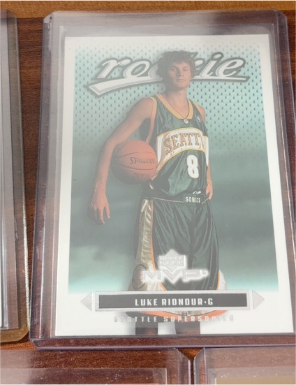 2003 Upper Deck MVP #214 Luke Ridnour — front