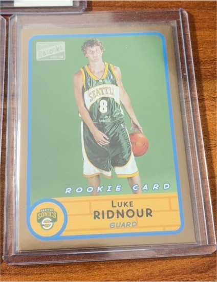 2003-04 Topps Bazooka #264 Luke Ridnour — front