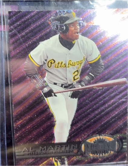 1997 Fleer Metal Universe #240 Al Martin — front