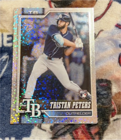 2026 Topps Series 1 #330 Tristan Peters — front