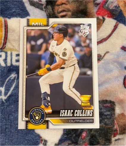 2026 Topps Series 1 #202 Isaac Collins — front