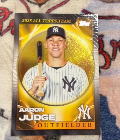 2026 Topps Series 1 2025 All Topps Team #ATT-6 Aaron Judge — front