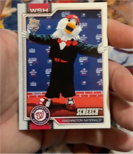2026 Topps Series 1 #M-13 Screech Washington Nationals — front